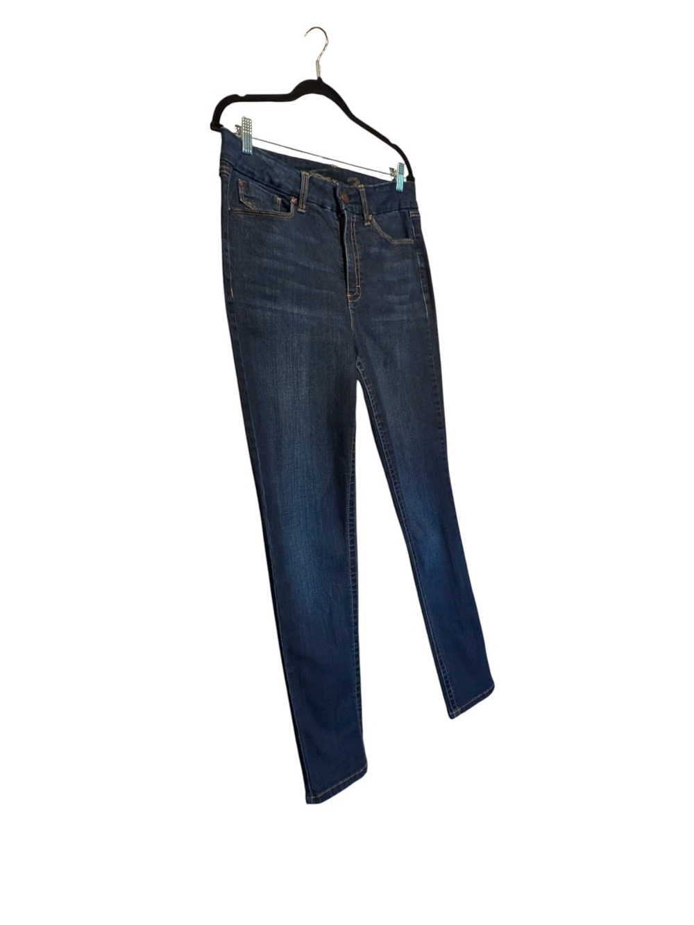 Seven7 Dark Indigo Skinny Jeans for Women - Picture 3 of 4